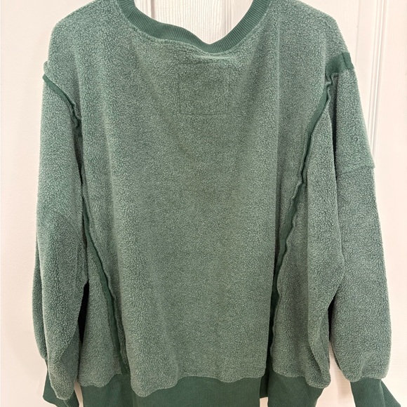 Green Aerie Oversized Crewneck - Picture 2 of 2